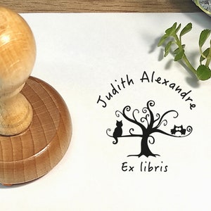 STEMPEL EX LIBRIS, Buchstempel personalisiert, Bibliothekstempel personalisiert, Bibliothekstempel, Individueller Buchstempel, Buchstempel, Aus der Bibliothek Stempel,