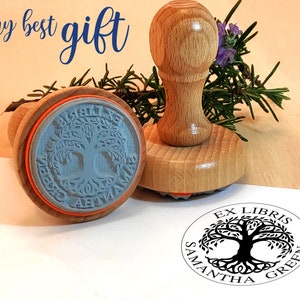 STEMPEL EX LIBRIS, Buchstempel personalisiert, Bibliothekstempel personalisiert, Bibliothekstempel, Individueller Buchstempel, Buchstempel, Aus der Bibliothek Stempel,