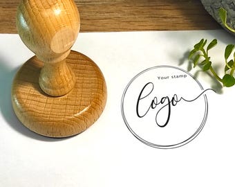 Personalisierter Logo Stempel: Personalisierter Stempel, Business Branding