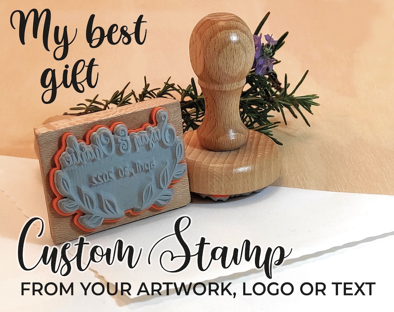 Custom stamp, personalized stamp, custom logo stamp, custom rubber stamp, custom stamp logo, rubber stamp, logo stamp, self inking stamp zdjęcie 8