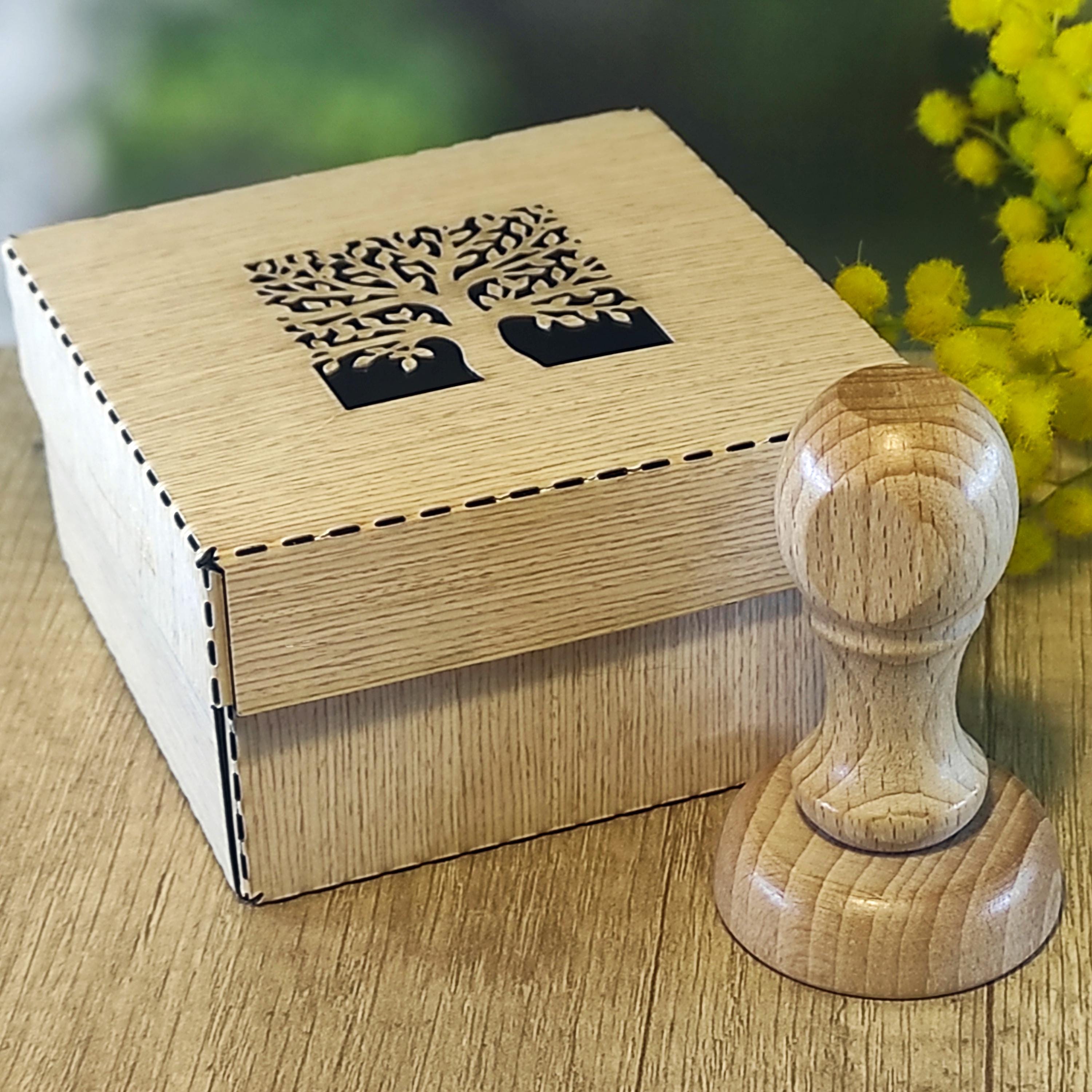 刻印入りギフトボックス（個人用スタンプ用）：Book Lover Ex