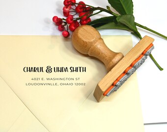 RETURN ADDRESS STAMP, Address stamp, Address stamp personalized, Custom address stamp, Personalized stamp, Return address stamp self inking