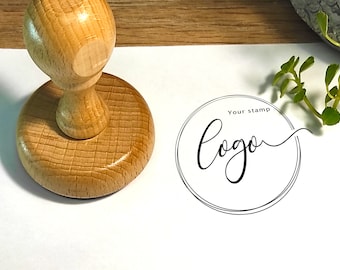 Personalisierter Logo Stempel: Personalisierter Stempel, Business Branding
