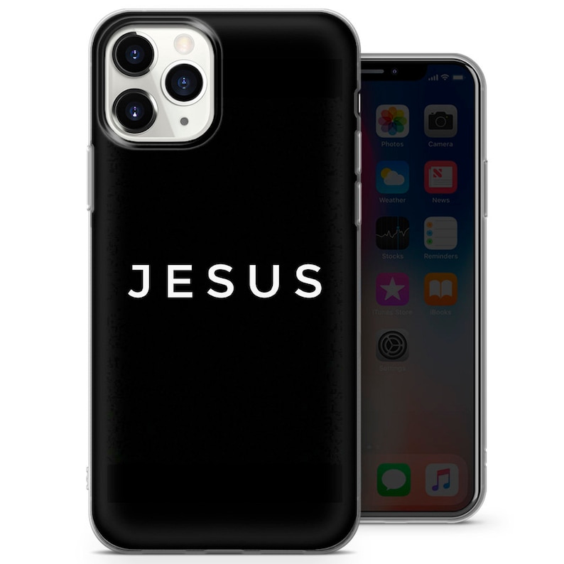 Christian phone cover, Jesus Faith phone case for iPhone 14,13,12,11,X,Xr,7,8,SE, Samsung A52,A72,A51, A12, Galaxy S21,S20FE,S10e 3