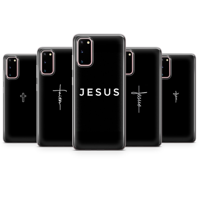 Christian phone cover, Jesus Faith phone case for iPhone 14,13,12,11,X,Xr,7,8,SE, Samsung A52,A72,A51, A12, Galaxy S21,S20FE,S10e image 7