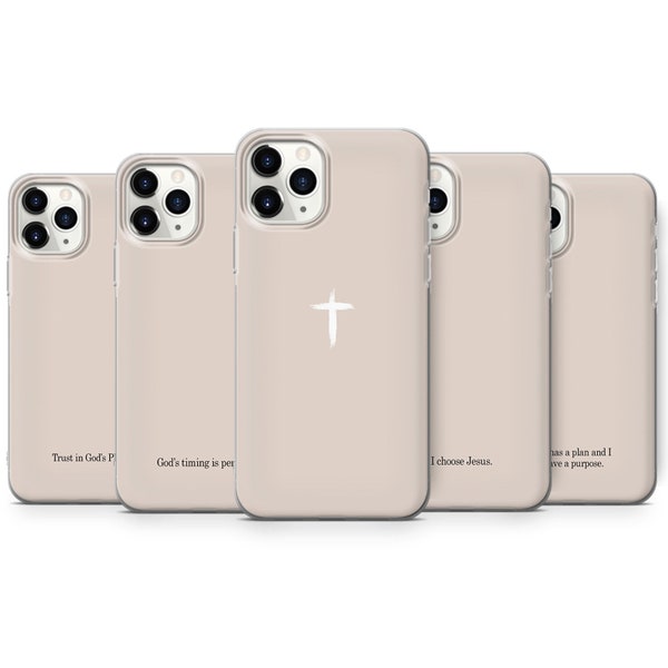 Christian phone cover, Jesus Faith phone case for iPhone 14,13,12,11,X,Xr,7+,8+,SE, Samsung A52,A72,A51, A12, Galaxy S21,S20FE,S10e