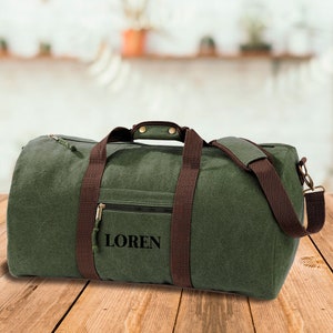 Bolsas de viaje para hombre Etsy Espa a
