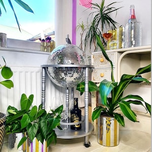 Modern globe 2024 drinks cabinet