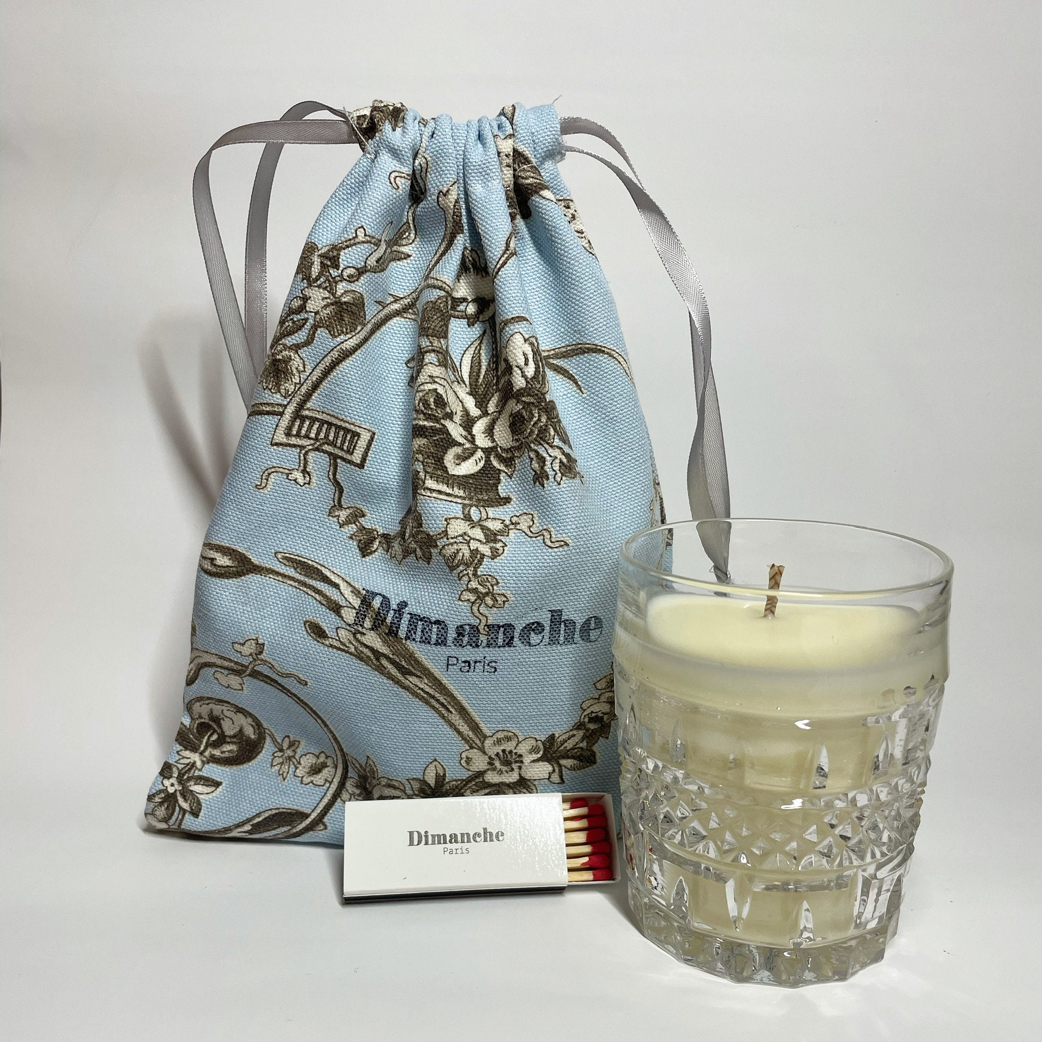 Bougie Parfumée et Artisanale - Verre Vintage