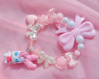 Kira Kira Precure A La Mode Kirarin Parfait Kandi Bracelet/Keychain