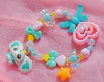 Vintage Futari wa Precure Pollun Kandi Bracelet/Keychain