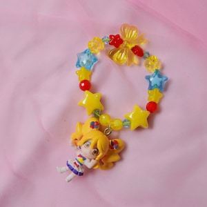 Happiness Charge Precure Cure Honey Kandi Bracelet/Keychain
