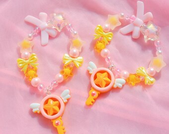 Sakura's Dream - Fairy Kei/Yume Kawaii Retro Kandi Bracelet