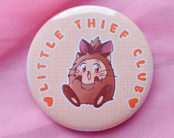 Kaitou Saint Tail Ruby "Little Thief Club" 2.25 Button Badge