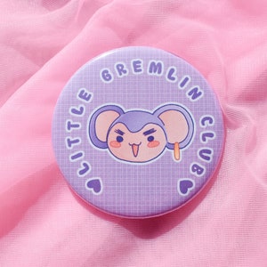 Revolutionary Girl Utena Chu-Chu &quot;Little Gremlin Club&quot; 2.25 Button Badge