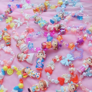 My Friend Peko-chan  - Fairy Kei - Decora - Gyaru Kandi Bracelet/Keychain