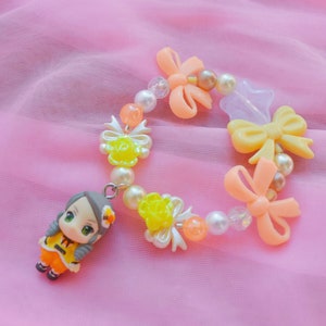 Rozen Maiden Kanaria Kandi Bettelarmband/Schlüsselanhänger