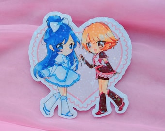 Futari wa Pretty Cure 3" Holographic Vinyl Sticker
