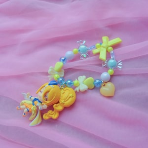 Hugtto Precure Cure Etoile Kandi Bracelet/Keychain