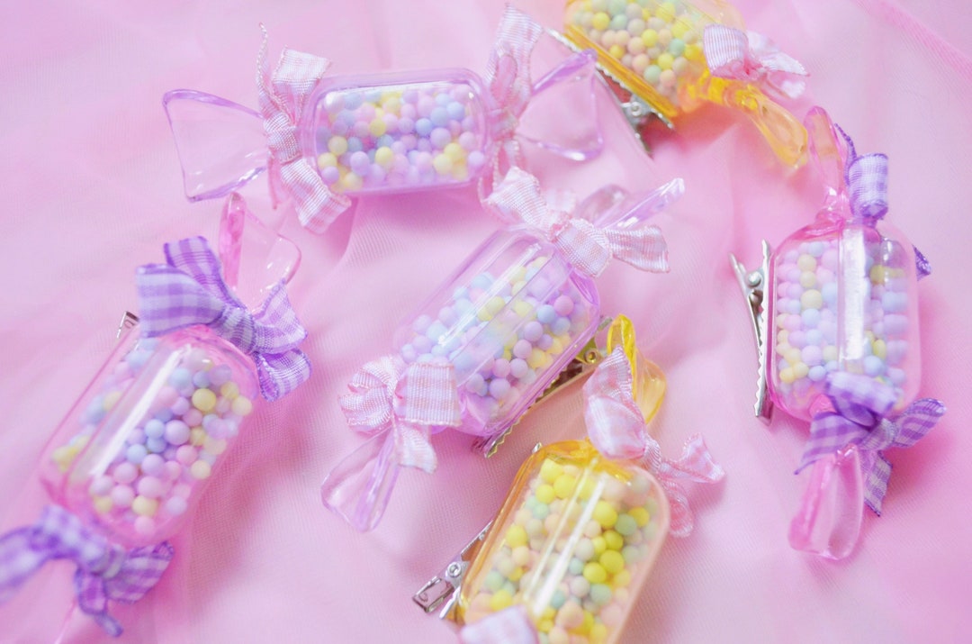 Ribbon Sweets Time - Fairy Kei/Yume Kawaii Retro Hairclip