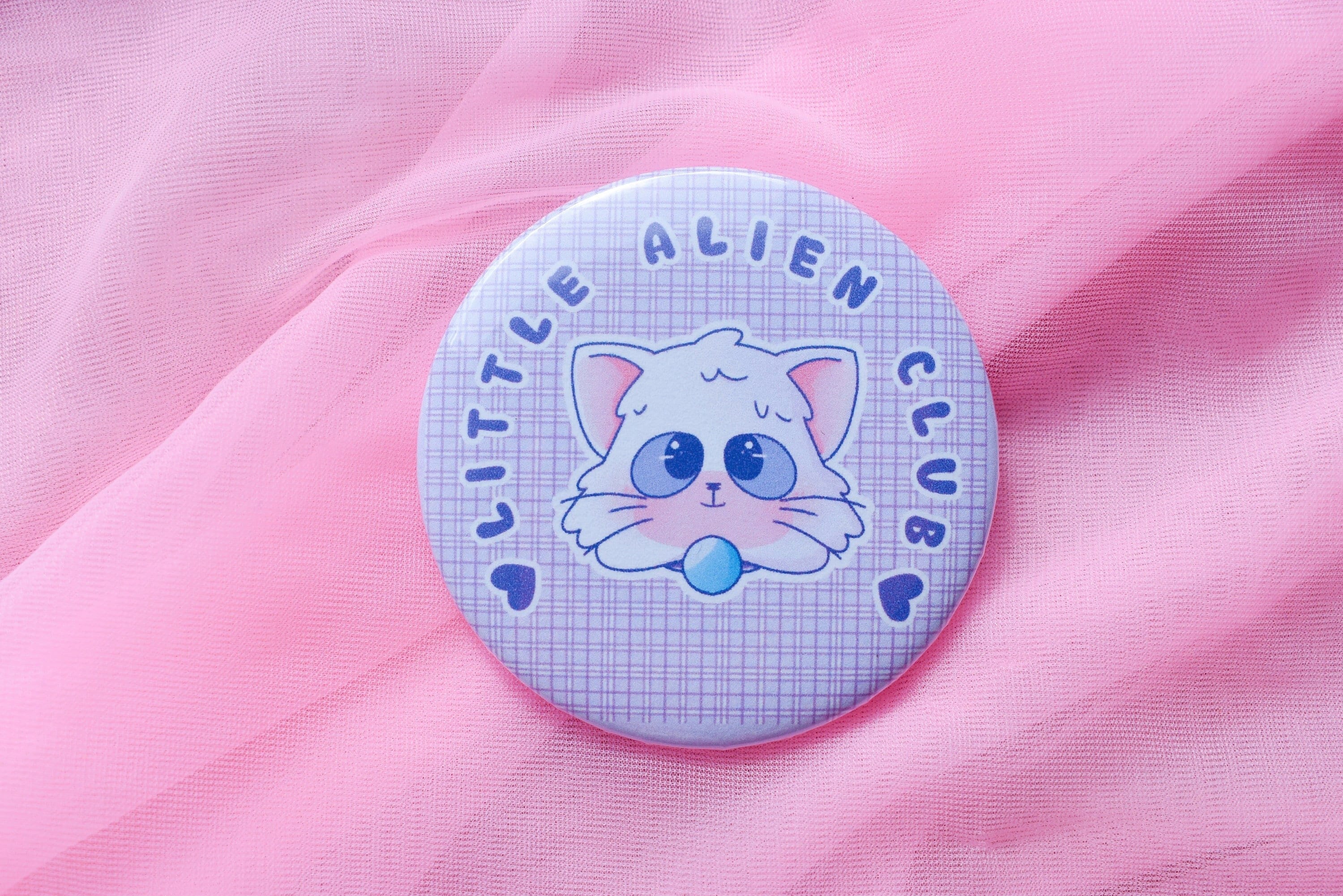 Creamy Mami Posi "Little Alien Club" 2.25 Button Badge