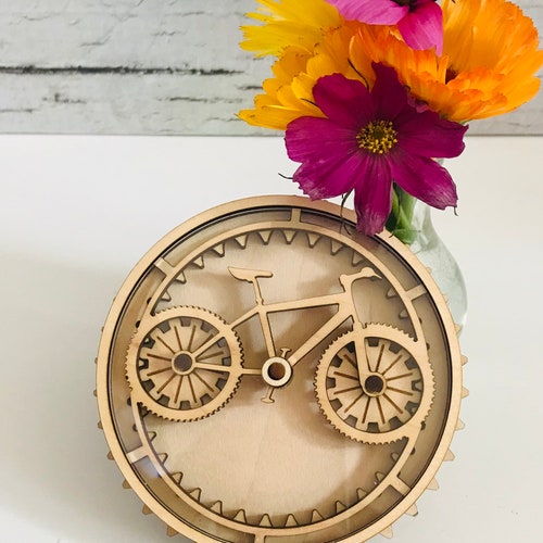 Bicycle Gear Coaster / Mountain Bike Coaster / Fidget Spinner Etsy