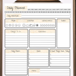 ADHD Planner | Printable ADHD | Editable ADHD | Adult Planner | Adult ...