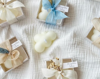Cloud - candles as a gift for children&#39;s birthdays, baptisms, gender parties, baby showers