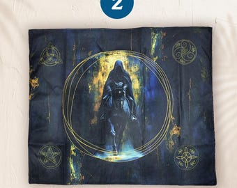 Tarot Cloth, Spread Mat, Altar Table Cover (19.7" x 23.6")