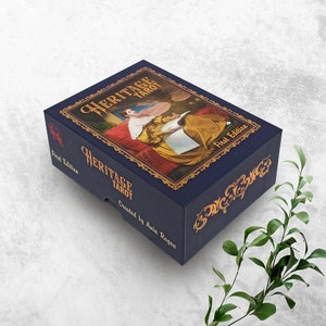 Heritage Tarot Deck, 80 Cards, 90mm x 130mm, Tarot cards, Accurate Predictions, The deck charges with positive energy!