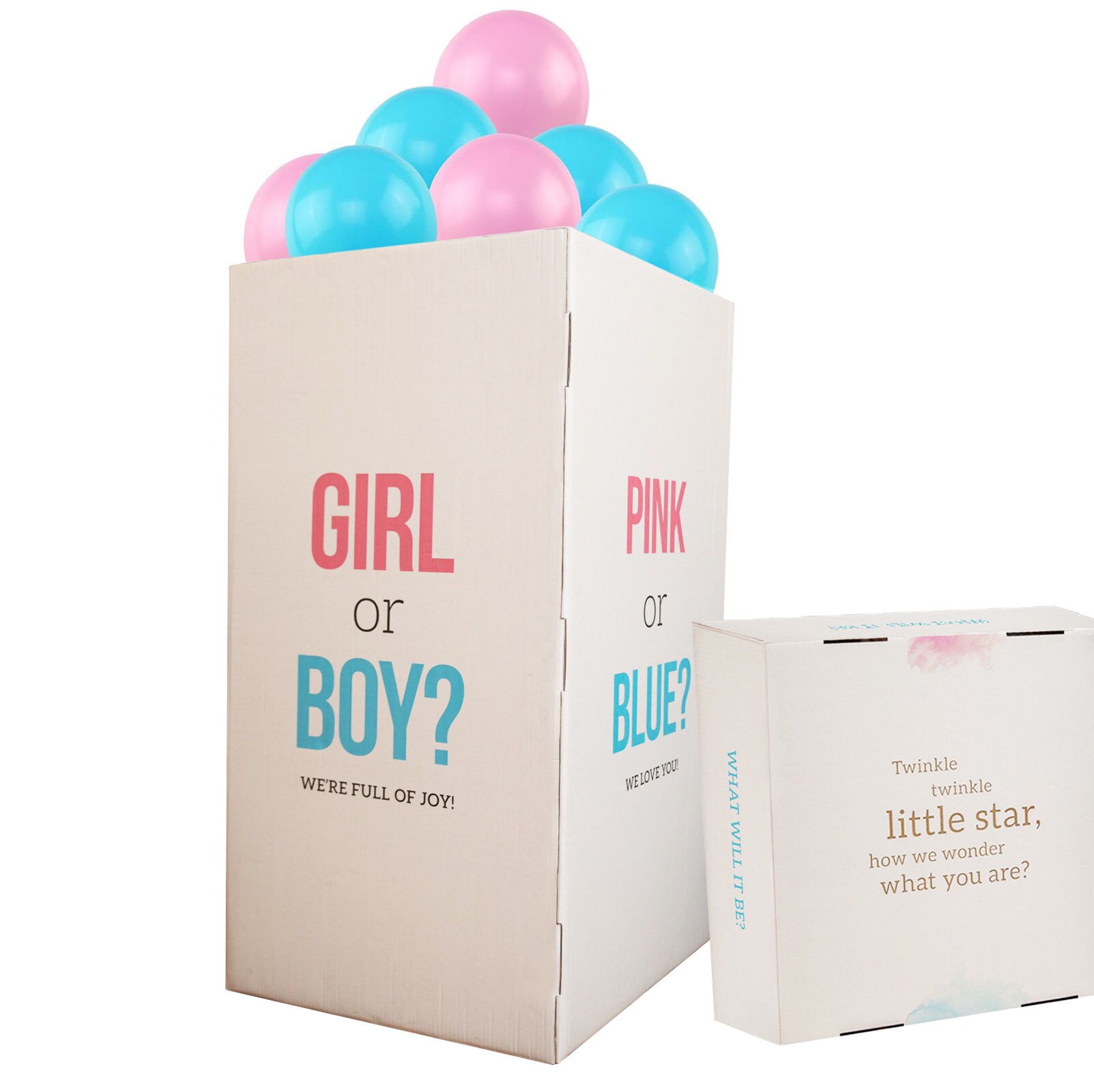 Gender Reveal Balloon Box -  UK