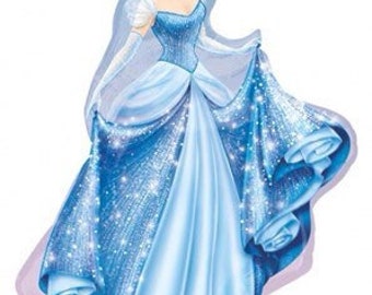 Cinderella 33” SuperShape Foil Balloon