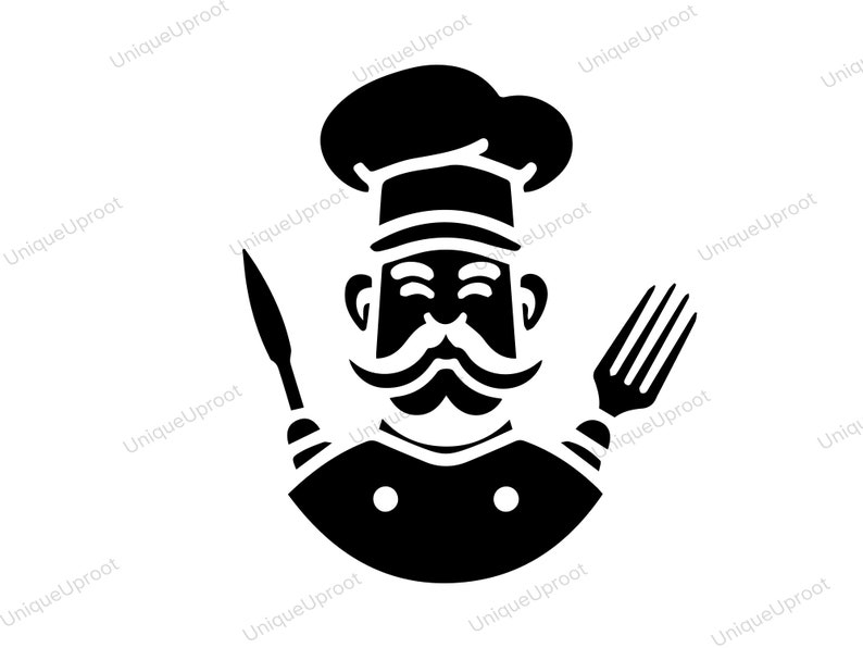 Master, Home, and Iron Chef Logo SVG Files Vinylready Digital Download