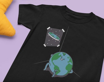 Quena Flat Earth Map T-Shirt Earth Is Flat Firmament NASA Lies World Order Size L 127904635 - Foto 7