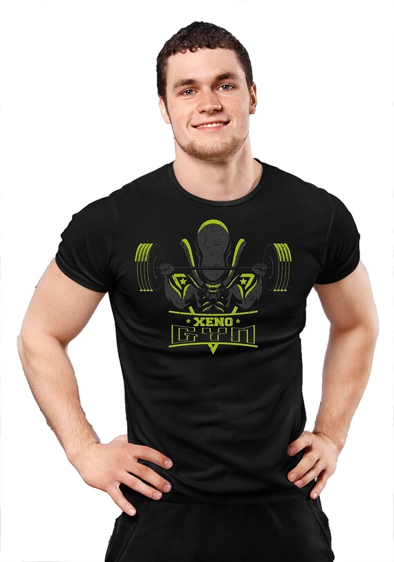 Xeno Gym T shirt Men s Fitness Tee Shirt Gamers Gym Shirts Geek