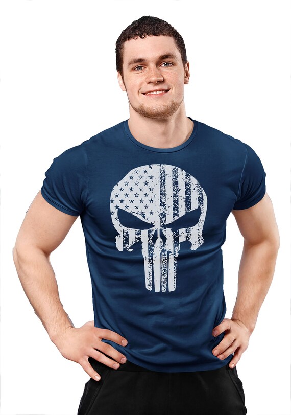 Punisher gym shirt sale