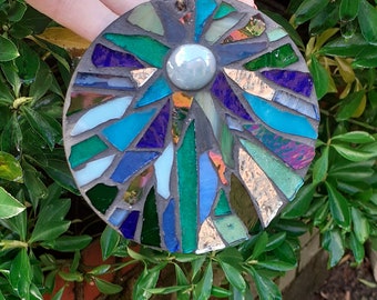 circular hanging mosaic