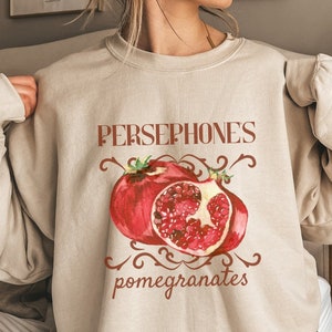 Persephone Sweatshirt | Mythology Sweatshirt | Greek Mythology | bookish sweatshirt | mystical crewneck | olympus sweater