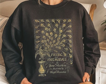 Pride and Prejudice Crewneck Sweatshirt | Pride & Prejudice Gift | Jane Austen Sweatshirt | Classics, Book lover Crewneck | Most Ardently