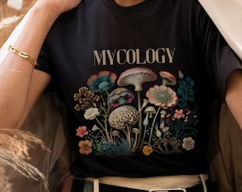 Mycology Shirt | Mushroom Shirt | botanical tee | mushroom apparel | fungi t-shirt | fungi forager | mushroom foraging gift