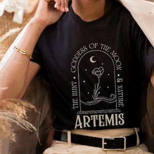 Mythology Shirt | Greek Mythology T-Shirt | Poet Shirt | Dark Academia Clothing | Literary Shirt | Artemis Shirt | Greek Goddess