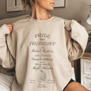 Pride and Prejudice Sweatshirt | Jane Austen Crewneck