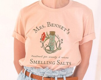 Mrs. Bennet Shirt | Pride and Prejudice Shirt | Jane Austen Shirt | Bookish Tee | Literature Shirt | Light Academia TShirt | Booklover gifts