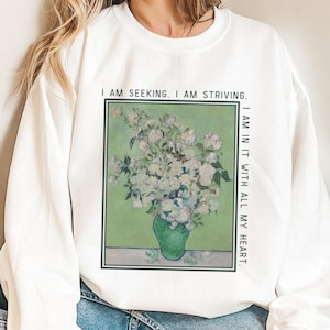 Vincent Van Gogh Sweatshirt | Van Gogh | Van Gogh Pullover | Painter Sweater | Artsy Crewneck | Artsy Gifts
