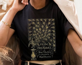 Pride and Prejudice Shirt | Jane Austen Tee | Book lover gift | Literary Gift