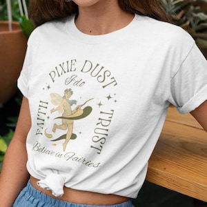 Fairycore Shirt | Fairy T-Shirt | I do believe in fairies | fairycore clothes | fairy grunge | fantasy fairy shirt | retro fairy tee