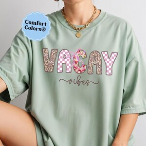 Comfort Colors® Girls trip shirt matching girls vacation shirts travel tee bachelorette trip shirt bestie vacation crewneck travel gift