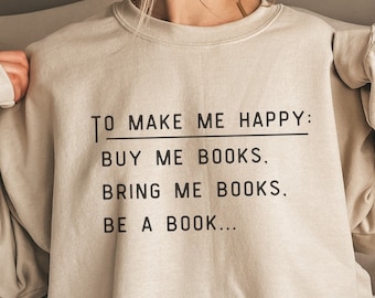 Reading Crewneck | Bookish Sweatshirt | library sweatshirt | book club sweater | reading sweatshirt | bookworm sweater | booknerd shirt