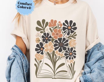 English teacher shirt wildflower teacher tee back to school tshirt reading tee gift for english teacher teacher gifts teacher appreciaton