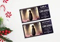 Lewis Capaldi Personalised Gift Voucher Tickets, Can do any event, Concert Reveal, Surprise Event, Fake Souvenir Ticket Gift and Envelope